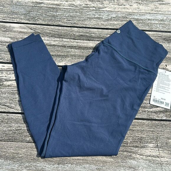 Lululemon Align Pant 28" size 12‎ True Navy NWT blue leggings 💙